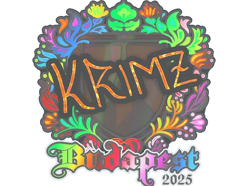 印花 | KRIMZ(全息)| 2025年布达佩斯锦标赛