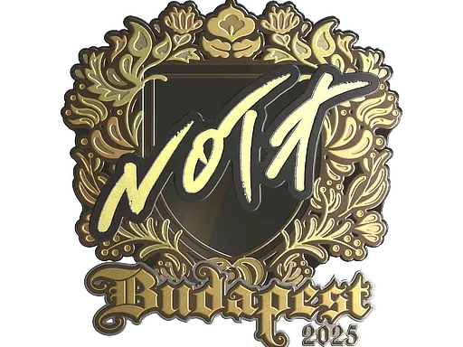 印花 | nota（金色）| 2025年布达佩斯锦标赛