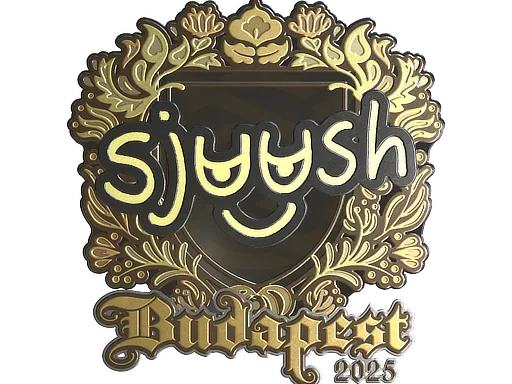 印花 | sjuush（金色）| 2025年布达佩斯锦标赛