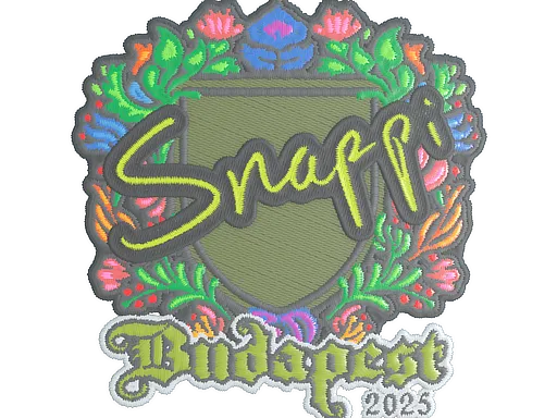 印花 | Snappi(刺绣)| 2025年布达佩斯锦标赛
