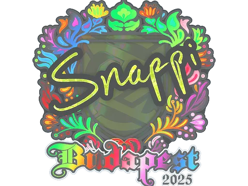 印花 | Snappi（全息）| 2025年布达佩斯锦标赛