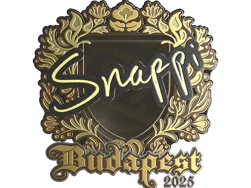 印花 | Snappi（金色）| 2025年布达佩斯锦标赛