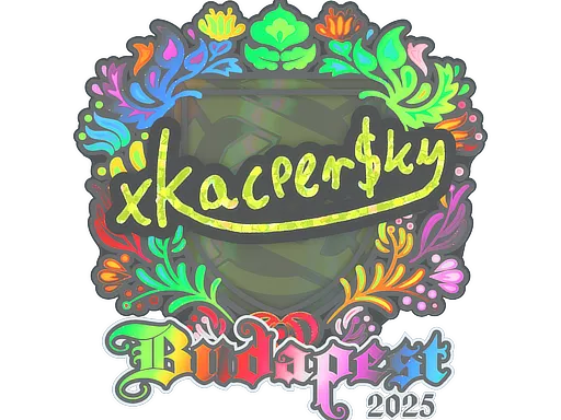 印花 | xKacpersky（全息）| 2025年布达佩斯锦标赛
