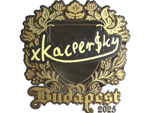 印花 | xKacpersky(金色)| 2025年布达佩斯锦标赛
