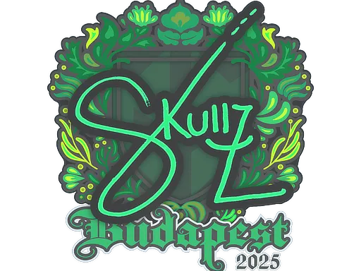 印花 | skullz | 2025年布达佩斯锦标赛