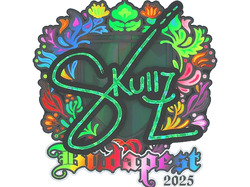 印花 | skullz(全息)| 2025年布达佩斯锦标赛