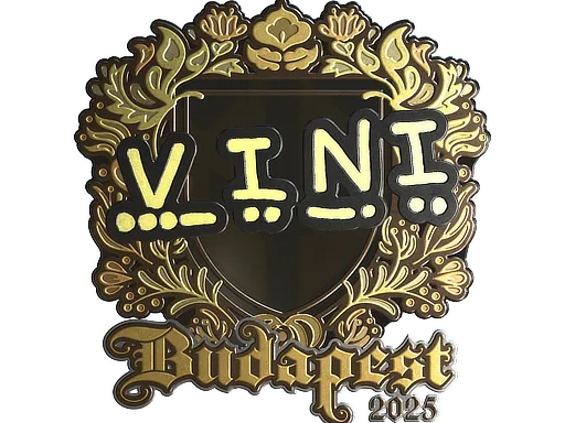 印花 | VINI（金色）| 2025年布达佩斯锦标赛