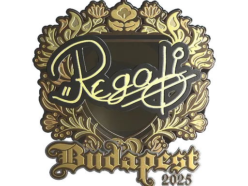 印花 | regali（金色）| 2025年布达佩斯锦标赛