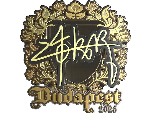 印花 | z4KR（金色）| 2025年布达佩斯锦标赛