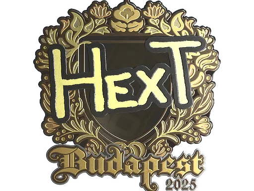 印花 | HexT（金色）| 2025年布达佩斯锦标赛