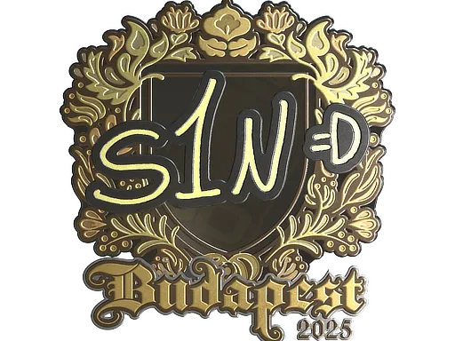 印花 | s1n（金色）| 2025年布达佩斯锦标赛