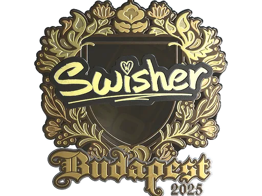 印花 | Swisher（金色）| 2025年布达佩斯锦标赛