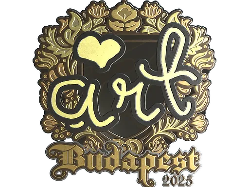 印花 | arT（金色）| 2025年布达佩斯锦标赛