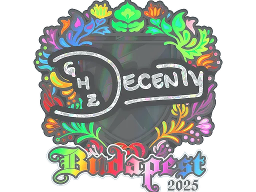 印花 | decenty（全息）| 2025年布达佩斯锦标赛