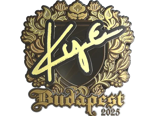 印花 | kye（金色）| 2025年布达佩斯锦标赛