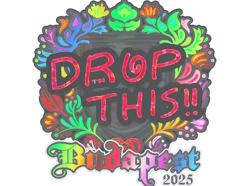 印花 | drop(全息)| 2025年布达佩斯锦标赛