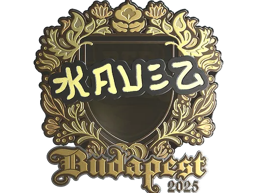 印花 | kauez（金色）| 2025年布达佩斯锦标赛