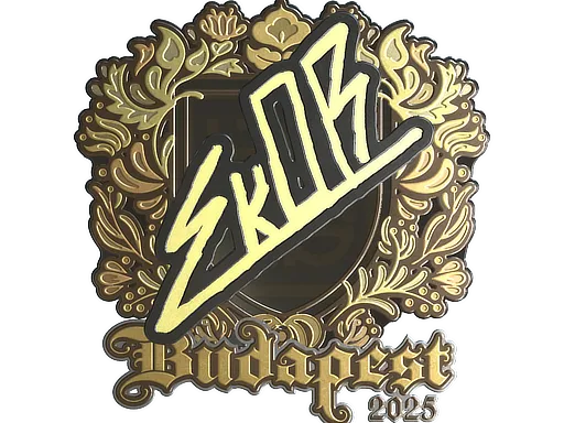 印花 | sk0R（金色）| 2025年布达佩斯锦标赛