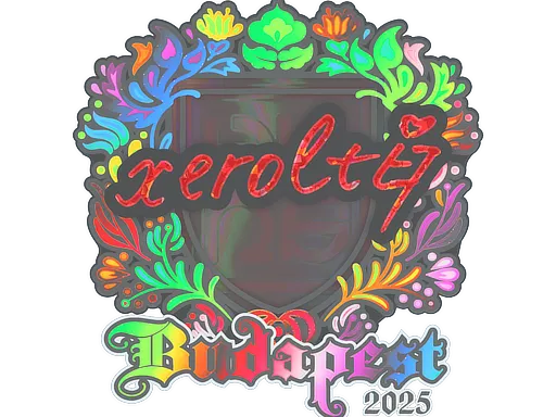 印花 | xerolte（全息）| 2025年布达佩斯锦标赛