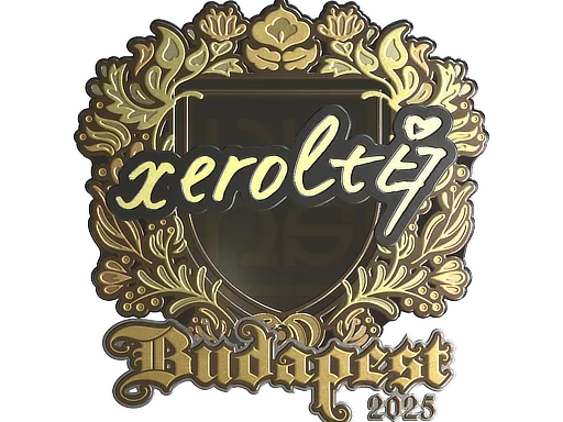 印花 | xerolte（金色）| 2025年布达佩斯锦标赛