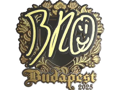 印花 | br0（金色）| 2025年布达佩斯锦标赛