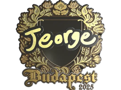 印花 | jeorge（金色）| 2025年布达佩斯锦标赛