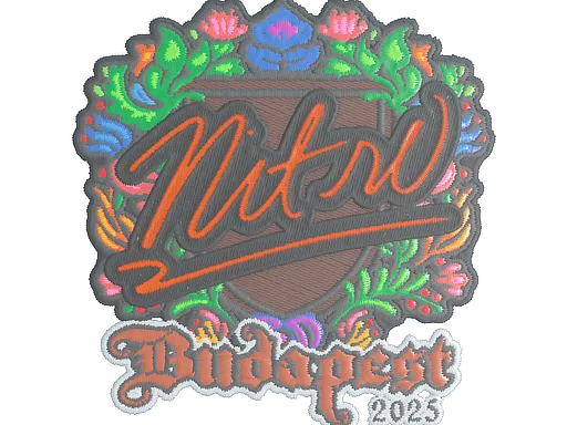 印花 | nitr0(刺绣)| 2025年布达佩斯锦标赛