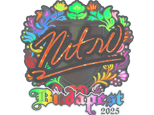 印花 | nitr0(全息)| 2025年布达佩斯锦标赛