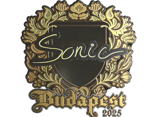 印花 | Sonic（金色）| 2025年布达佩斯锦标赛