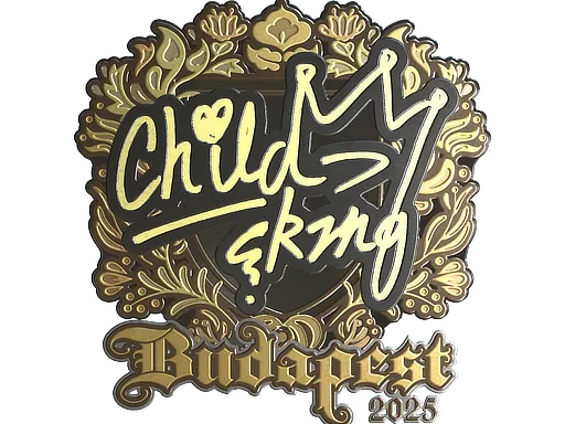 印花 | ChildKing（金色）| 2025年布达佩斯锦标赛