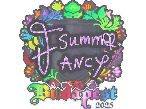印花 | Summer（全息）| 2025年布达佩斯锦标赛