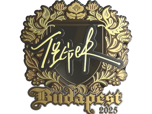 印花 | Tiger(金色)| 2025年布达佩斯锦标赛