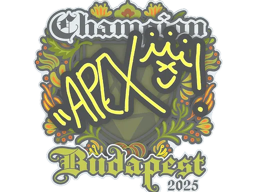 印花 | apEX（冠军）| 2025年布达佩斯锦标赛