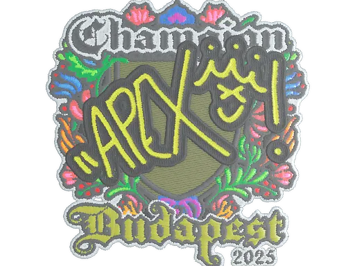 印花 | apEX（刺绣，冠军）| 2025年布达佩斯锦标赛