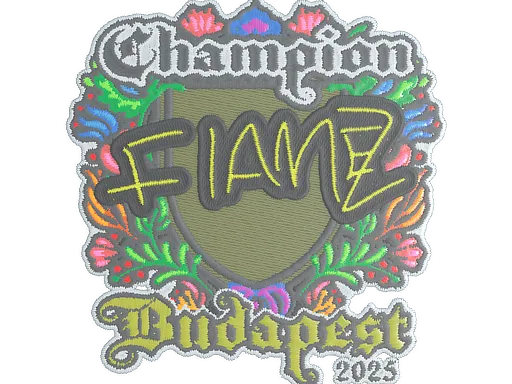 印花 | FlameZ(刺绣,冠军)| 2025年布达佩斯锦标赛