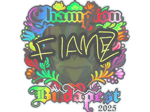 印花 | FlameZ(全息,冠军)| 2025年布达佩斯锦标赛