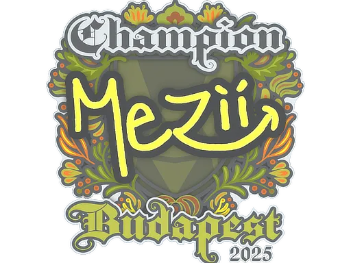 印花 | mezii(冠军)| 2025年布达佩斯锦标赛