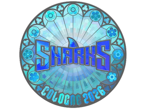 印花 | Sharks Esports (全息) | 2026年科隆锦标赛