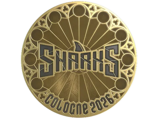 印花 | Sharks Esports (金色) | 2026年科隆锦标赛