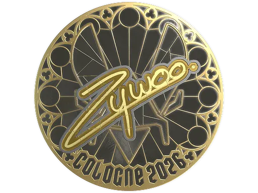 印花 | ZywOo (金色) | 2026年科隆锦标赛
