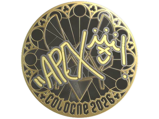 印花 | apEX（金色）| 2026年科隆锦标赛