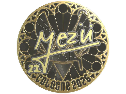 印花 | mezii (金色) | 2026年科隆锦标赛