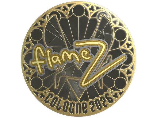印花 | FlameZ (金色) | 2026年科隆锦标赛