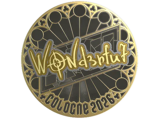 印花 | w0nderful (金色) | 2026年科隆锦标赛