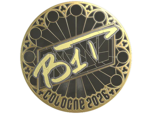 印花 | b1t (金色) | 2026年科隆锦标赛