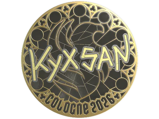 印花 | kyxsan (金色) | 2026年科隆锦标赛