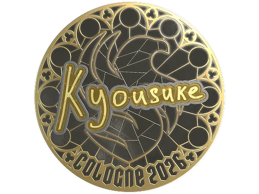 印花 | kyousuke (金色) | 2026年科隆锦标赛