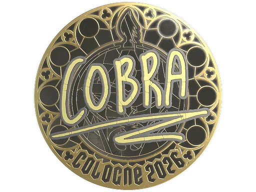 印花 | cobra (金色) | 2026年科隆锦标赛