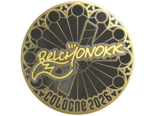 印花 | BELCHONOKK (金色) | 2026年科隆锦标赛