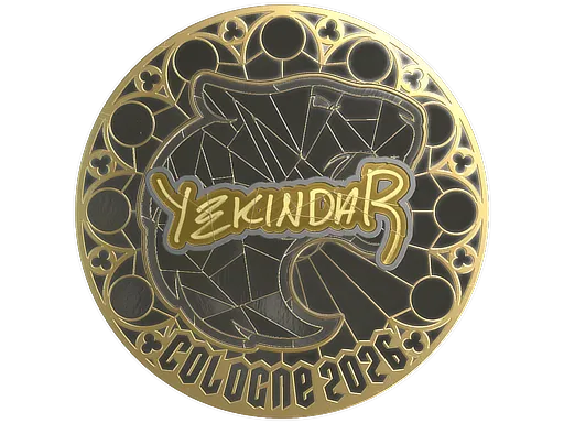 印花 | YEKINDAR (金色) | 2026年科隆锦标赛